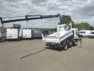 Chassis + carrosserie Mitsubishi Canter Benne + grue FUSO CANTER 3S15 N28 BENNE + GRUE BLANC - 3
