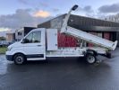 Chassis + carrosserie Volkswagen Crafter Benne arrière 177CV 2.0 TDI BENNE COFFRE CABRETTA EMPATTEMENT LONG ROUES JUMELEES BLANC - 4