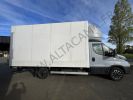 Chassis + carrosserie Iveco Daily Caisse fourgon + Hayon élévateur GAZ 35S14 BOITE AUTOMATIQUE FOURGON FIBRE 27m3 HAYON ELEVATEUR SORENSEN 750kgs BLEU - 4