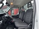 Chassis + carrosserie Iveco Daily Plateau + grue 35C13 PLATEAU ALUMINIUM GRUE HMF EN PORTE A FAUX BLANC - 7