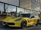 Chevrolet Corvette C7 C7 TARGA 6.2 V8 STINGRAY 3LT MT7 pack z51 jaune racing  - 1