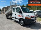 Commercial car Renault Master Back Dump/Tipper body Benne 3.0 DCI 136 cv Double Cabine 7 places Blanc - 2