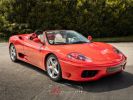 Ferrari 360 Modena Spider Boite F1 - EXCELLENT ETAT - Origine FRANCE - Historique 100% FERRARI - Dernier Entretien 05/2024 Avec Distribution - Embrayage 16% - Garantie 12 Mois Rouge (rosso Corsa)  - 12