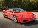 Ferrari 360 Modena Spider Boite F1 - EXCELLENT ETAT - Origine FRANCE - Historique 100% FERRARI - Dernier Entretien 05/2024 Avec Distribution - Embrayage 16% - Garantie 12 Mois Rouge (rosso Corsa)  - 13