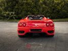 Ferrari 360 Modena Spider Boite F1 - EXCELLENT ETAT - Origine FRANCE - Historique 100% FERRARI - Dernier Entretien 05/2024 Avec Distribution - Embrayage 16% - Garantie 12 Mois Rouge (rosso Corsa)  - 6