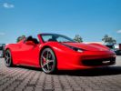 Ferrari 458 SPIDER 570 CV - Full Carbone - 7800 Km - COLLECTOR Rosso Scuderia Occasion - 15