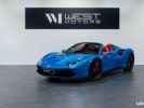 Ferrari 488 Spider V8 3.9 670 – Immat France 108K Options Configuration Atelier Carbone Lift Display Carplay JBL 1703EMOIS Bleu  - 1