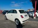 Fiat 500 lounge 1.2 69 cv faible km Blanc  - 3