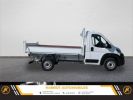 Fiat Ducato chassis cabine cc benne pu coffre pvc maxihd 3.5 m h3-power 140 benne Blanc  - 4