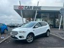 Ford Kuga TDCI 150 ch Garantie 6 ans GPS Attelage Volant Chauffants Sièges Chauffants17P 325-mois Blanc  - 1