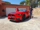 Ford Mustang MAGNIFIQUE FORD MUSTANG CABRIOLET 2.3 317ch BOITE MANUELLE FULL OPTION + CONFIGURATION TOP 1ère MAIN Rouge Racing  - 1