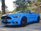 Ford Mustang RARE FORD MUSTANG VI GT CABRIOLET 5.0 V8 421ch BOITE MANUELLE FULL OPTIONS SERIE LIMITEE BLUE EDITION Blue Grabber  - 4