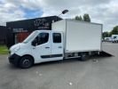 Fourgon Renault Master Chassis cabine 125 CV FOURGON 17m3 PAN COUPE DOUBLE CABINE 7 PLACES RAMPE ALUMINIUM MANUELLE   BLANC - 1