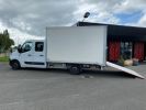 Fourgon Renault Master Chassis cabine 125 CV FOURGON 17m3 PAN COUPE DOUBLE CABINE 7 PLACES RAMPE ALUMINIUM MANUELLE   BLANC - 2