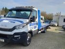 Iveco Daily 35C 35C18 35180 HI MATIC PORTE VOITURE DEPANNEUSE PLATEAU BASCULANT BVA Blanc  - 1