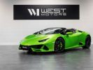 Lamborghini Huracan Evo Spyder V10 640 – Française Lift Échappement Sport Télémétrie Sensonum Pack Style 2387EMOIS Vert  - 1