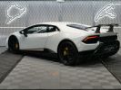 Lamborghini Huracan lp640-4 performante francaise tva recuperable lift carbone gps sieges baquet sport loa lld credit Blanc  - 4