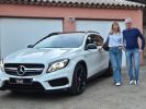 Mercedes Classe GLA MAGNIFIQUE MERCEDES GLA45 AMG X156 4MATIC 2.0 TURBO 381ch SPEEDSHIFT DCT VALEUR NEUF + DE 82ke PAS DE FAP CARPLAY CARBONE SIEGES + ECHAP. SPORT PERFOR Blanc  - 1