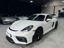 Porsche 718 Cayman PORSCHE 718 GT4 4.0 420CV / FRANCE / SUPERBE /APPROVED 06:24 Blanc  - 1