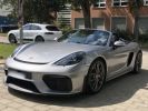 Porsche 718 Spyder Boxster 4.0 420, , Caméra , Pack Carbon , BOSE , 1èreM ,  PORSCHE APPROVED 03/2027 Gris Argent  - 1