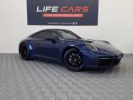 Porsche 911 (992) 3.0 385ch PDK 2020 2ème main éligible Approved origine France toit ouvrant BLEU  - 5