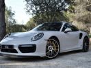 Porsche 911 PORSCHE 911 TURBO S 991.2 3.8 FLAT6 580ch PDK OPTIONS ++ LIFT CARBONE ACC CHRONO BURMESTER PDLS+ Gris Quartz  - 4