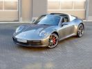 Porsche 911 Porsche 992 Targa 4S 450*,Pack Cuir,BOSE,PASM, Garantie Usine 09/2023 , CG+Ecotaxe gratuites Grise  - 1