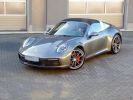 Porsche 911 Porsche 992 Targa 4S 450*,Pack Cuir,BOSE,PASM, Garantie Usine 09/2023 , CG+Ecotaxe gratuites Grise  - 3