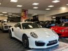 Porsche 911 TURBO S 560 CV Origine France Carnet a jour 1594,89 euros par mois  Blanc  - 1