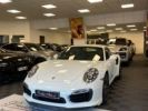 Porsche 911 TURBO S 560 CV Origine France Carnet a jour 1594,89 euros par mois  Blanc  - 2