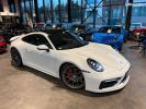 Porsche 911 Type 992 Carrera 4S 450 ch Jupes Sport Design Toit Ouvrant Pack Carbone chrono Echappement PASM Bose 20P Garantie 6 ans 1269-mois Blanc  - 9