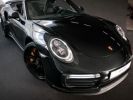 Porsche 991 991 .2 Turbo S 581 Cabrio CHRONO BURMEISTER PCCB Full Black Porsche Approved Garantie 17.03.2025 Noire  - 6