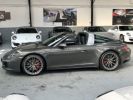 Porsche 991 PORSCHE 991.2 TARGA 4S 3.0 420CV PDK / CHRONO /PSE / 16200 KM Gris Quartz  - 25