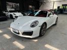 Porsche 991 PORSCHE 991 CARRERA 4S CABRIOLET 420CV PDK / ACC/ CHRONO/ PSE / ROUES DIRECTRICES / 24800 KMS/ GAR 12M Blanc  - 3