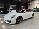 Porsche 991 PORSCHE 991 CARRERA 4S CABRIOLET 420CV PDK / ACC/ CHRONO/ PSE / ROUES DIRECTRICES / 24800 KMS/ GAR 12M Blanc  - 4