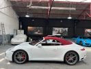 Porsche 991 PORSCHE 991 CARRERA 4S CABRIOLET 420CV PDK / ACC/ CHRONO/ PSE / ROUES DIRECTRICES / 24800 KMS/ GAR 12M Blanc  - 6