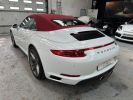 Porsche 991 PORSCHE 991 CARRERA 4S CABRIOLET 420CV PDK / ACC/ CHRONO/ PSE / ROUES DIRECTRICES / 24800 KMS/ GAR 12M Blanc  - 8