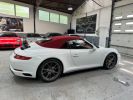 Porsche 991 PORSCHE 991 CARRERA 4S CABRIOLET 420CV PDK / ACC/ CHRONO/ PSE / ROUES DIRECTRICES / 24800 KMS/ GAR 12M Blanc  - 12