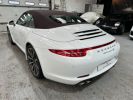 Porsche 991 PORSCHE 991 CARRERA 4S CABRIOLET PDK 3.8 400CV / CHRONO / 80800 KMS Blanc  - 5