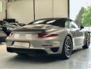 Porsche 991 PORSCHE 991 TURBO S CABRIOLET 3.8 560CV PDK / ARGENT GT / CARBONE / FULL / APPROVED 02:2023 Gris Gt  - 8