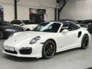 Porsche 991 PORSCHE 991 TURBO S CABRIOLET 3.8 560CV PDK / FULL CARBONE / APPROVED 08:2023 Blanc  - 2