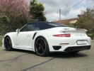 Porsche 991 PORSCHE 991 TURBO S CABRIOLET 3.8 560CV PDK / FULL CARBONE / APPROVED 08:2023 Blanc  - 25