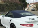 Porsche 991 PORSCHE 991 TURBO S CABRIOLET 3.8 560CV PDK / FULL CARBONE / APPROVED 08:2023 Blanc  - 26