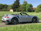 Porsche 991 PORSCHE 991 TURBO S CABRIOLET 580CV /2018 /43100 KMS/ ARGENT GT / BURMESTER / FULL Gris Gt  - 16
