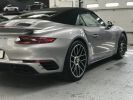 Porsche 991 PORSCHE 991 TURBO S CABRIOLET 580CV /2018 /43100 KMS/ ARGENT GT / BURMESTER / FULL Gris Gt  - 7
