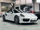 Porsche 991 PORSCHE 991 TURBO S CABRIOLET 580CV MK2 PDK / 27500 KMS / ETAT NEUF Blanc  - 19