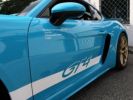 Porsche Cayman 718 GT4 4.0 420 CV BVM     Essence BLEU MIAMI  - 35