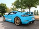 Porsche Cayman 718 GT4 4.0 420 CV BVM     Essence BLEU MIAMI  - 38