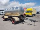 Remorque Citerne alimentaire CITERNE INOX ETA 4500 litres 2 essieux GRIS - NOIR Occasion - 3