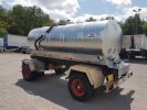 Trailer Fruehauf Foodstufs tank body CITERNE INOX ETA 4500 litres 2 essieux GRIS - NOIR - 4